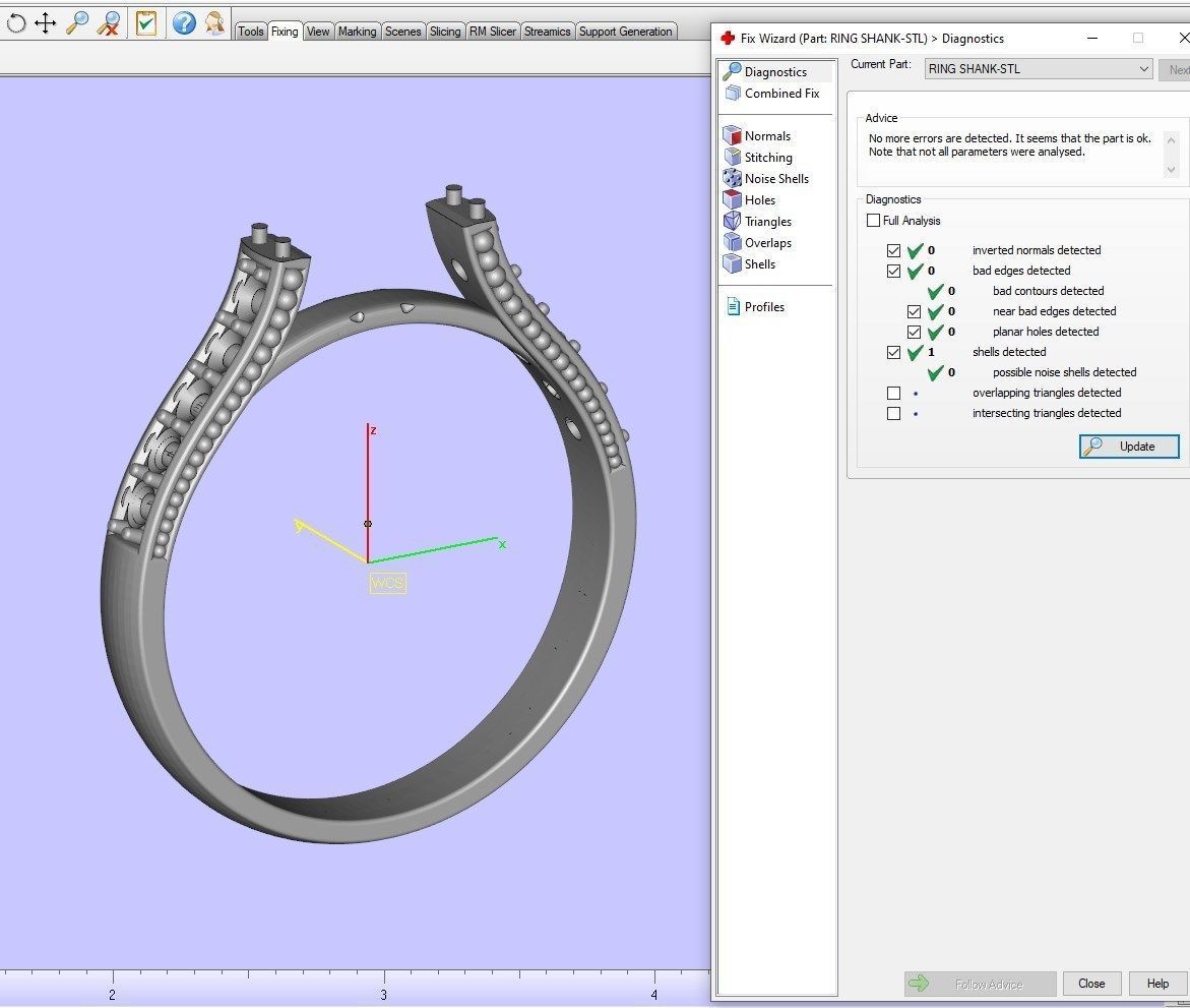 Engagement Ring Halo Diamonds 3D CAD Design-O1168PT3D 3D print model_11