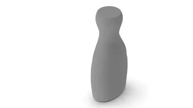 detergent bowling pin Low-poly 3D model