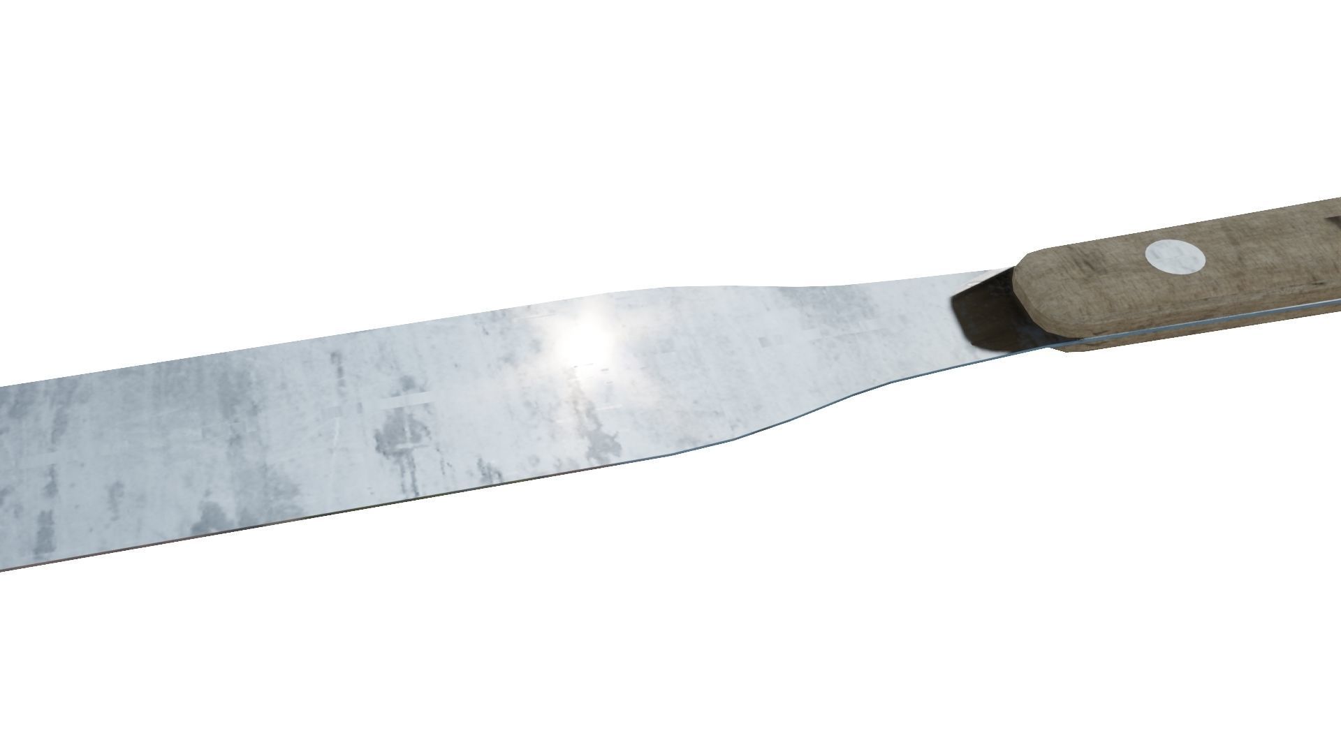 Butter Knife 3D Model Low-poly 3D model_5