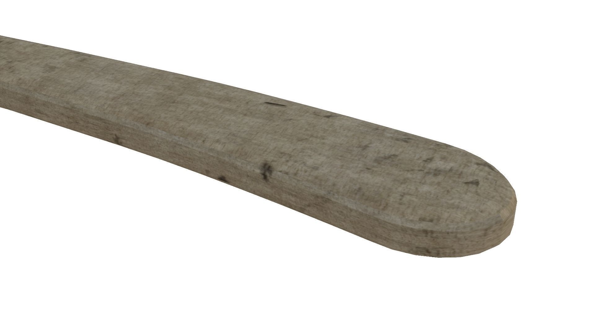 Butter Knife 3D Model Low-poly 3D model_10