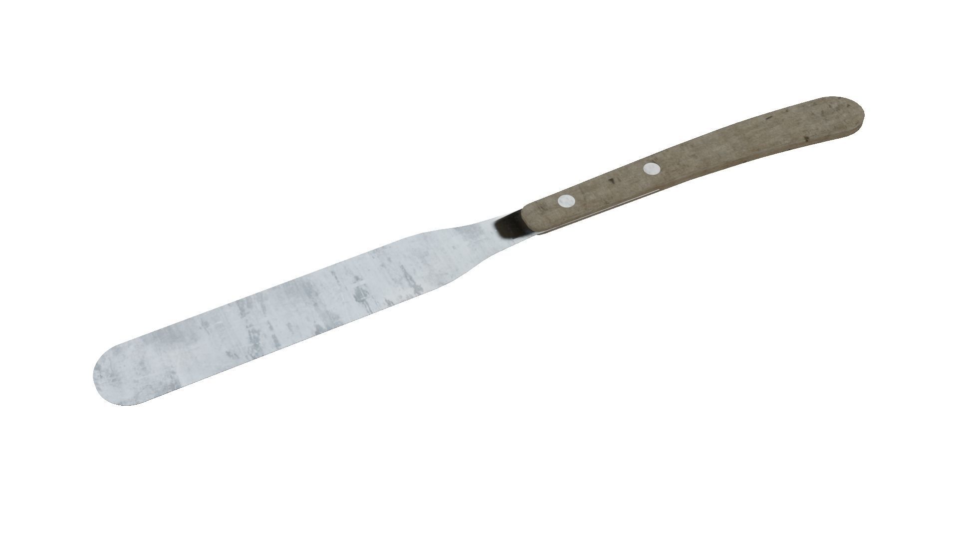 Butter Knife 3D Model Low-poly 3D model_14