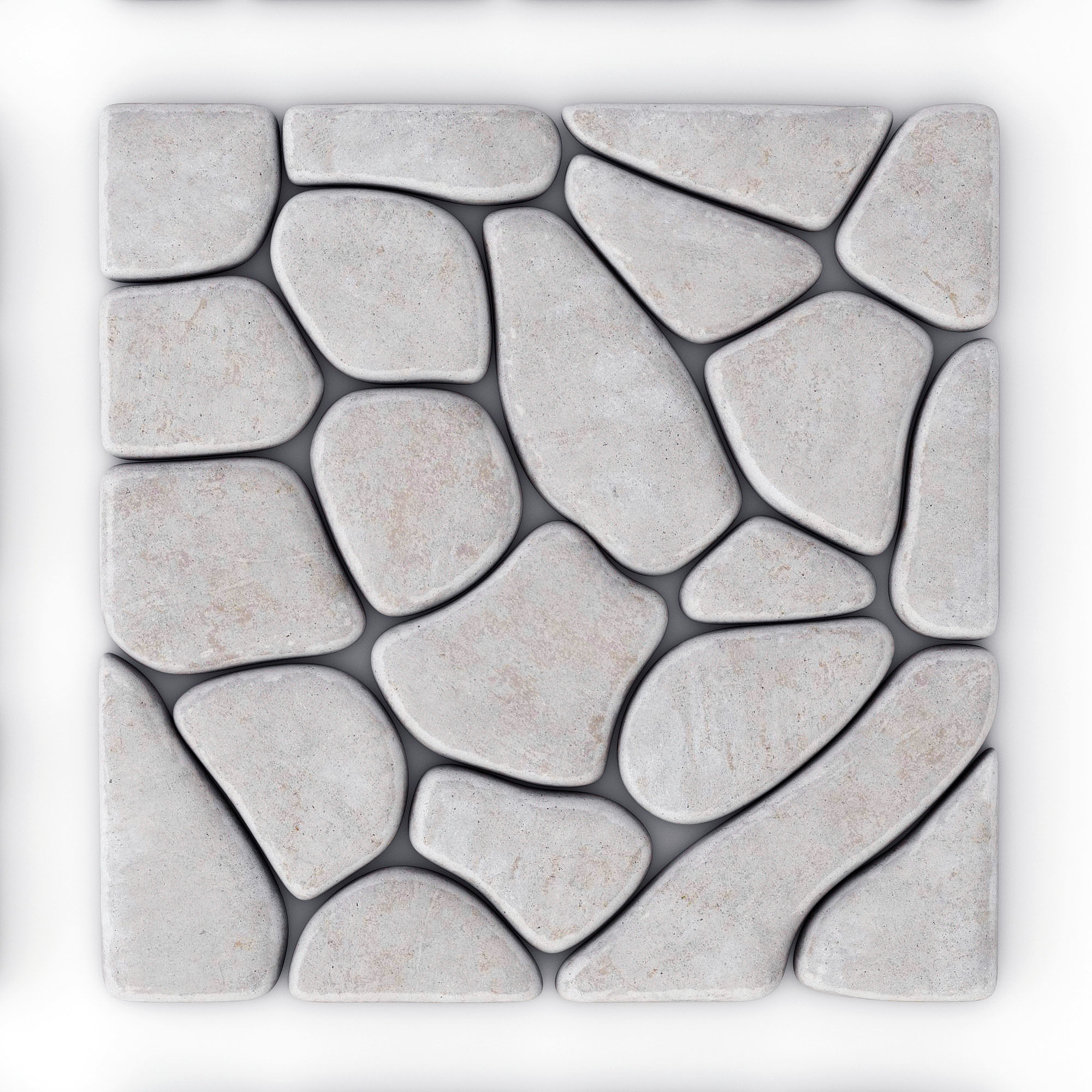 Panel windows  river pebble n1 3D model_11