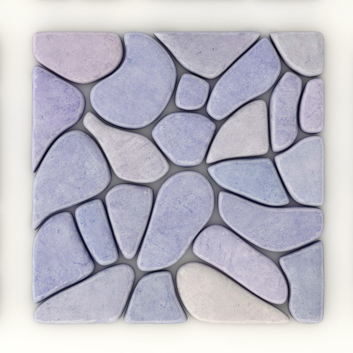 Panel windows  river pebble n1 3D model_10