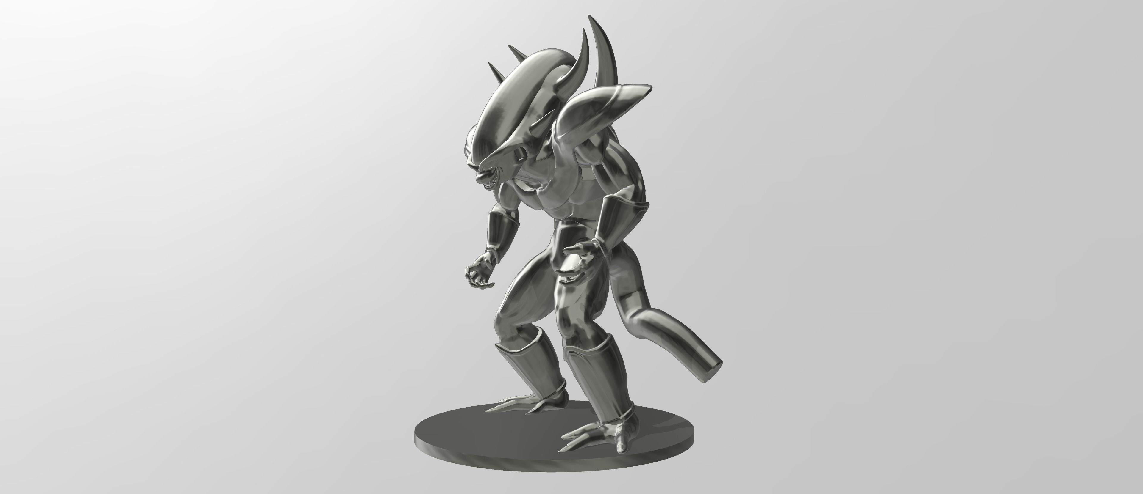 Frieza from Dragon Ball Z 3D print model_1