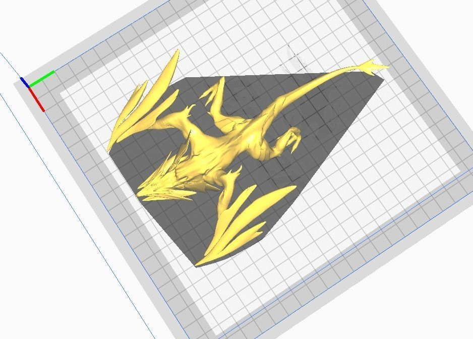 Ice drake Shyvana 3D Model 3D print model_4