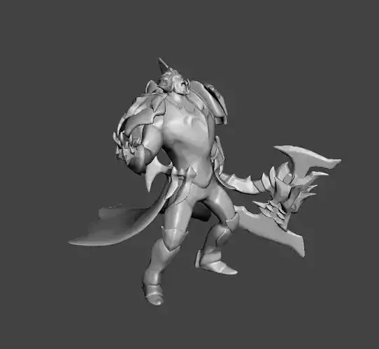 God King Darius 3D Model
