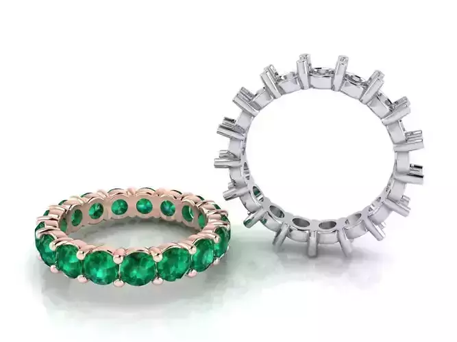 DAINTY INFINITY DIAMOND BAND RING 3mm50 