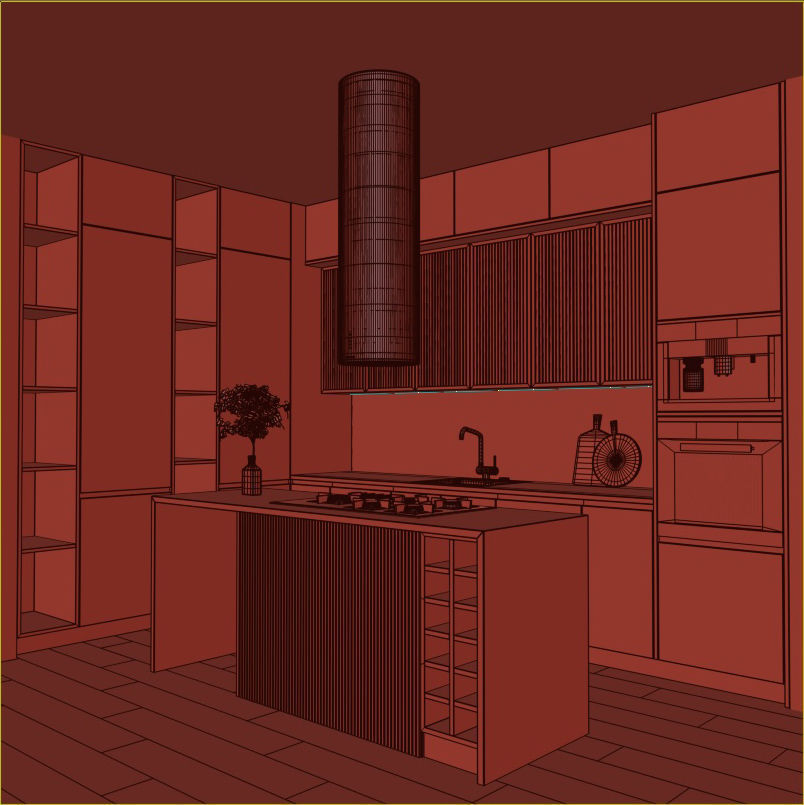 kitchen 035 3D model_10