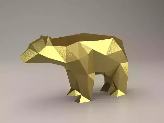Modern Sculpture of Bear