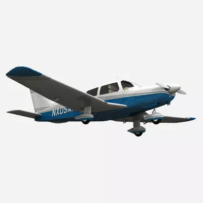 Piper PA-28 3D model_0