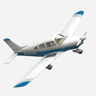 Piper PA-28 3D model_3