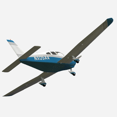 Piper PA-28 3D model_8