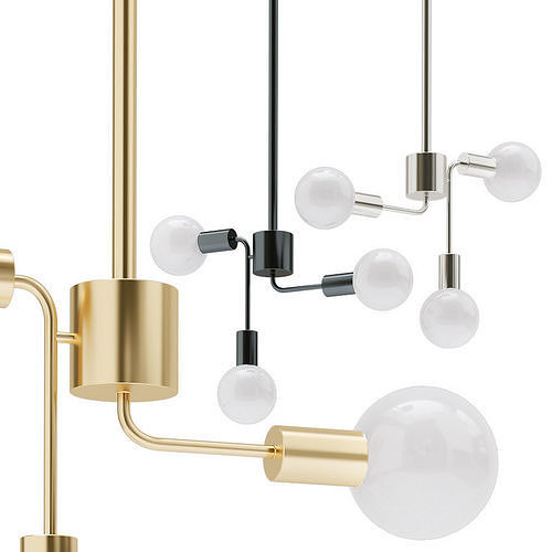 Chandelier Randy Lampatron 3D model
