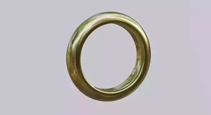 Gold Ring 3D Model