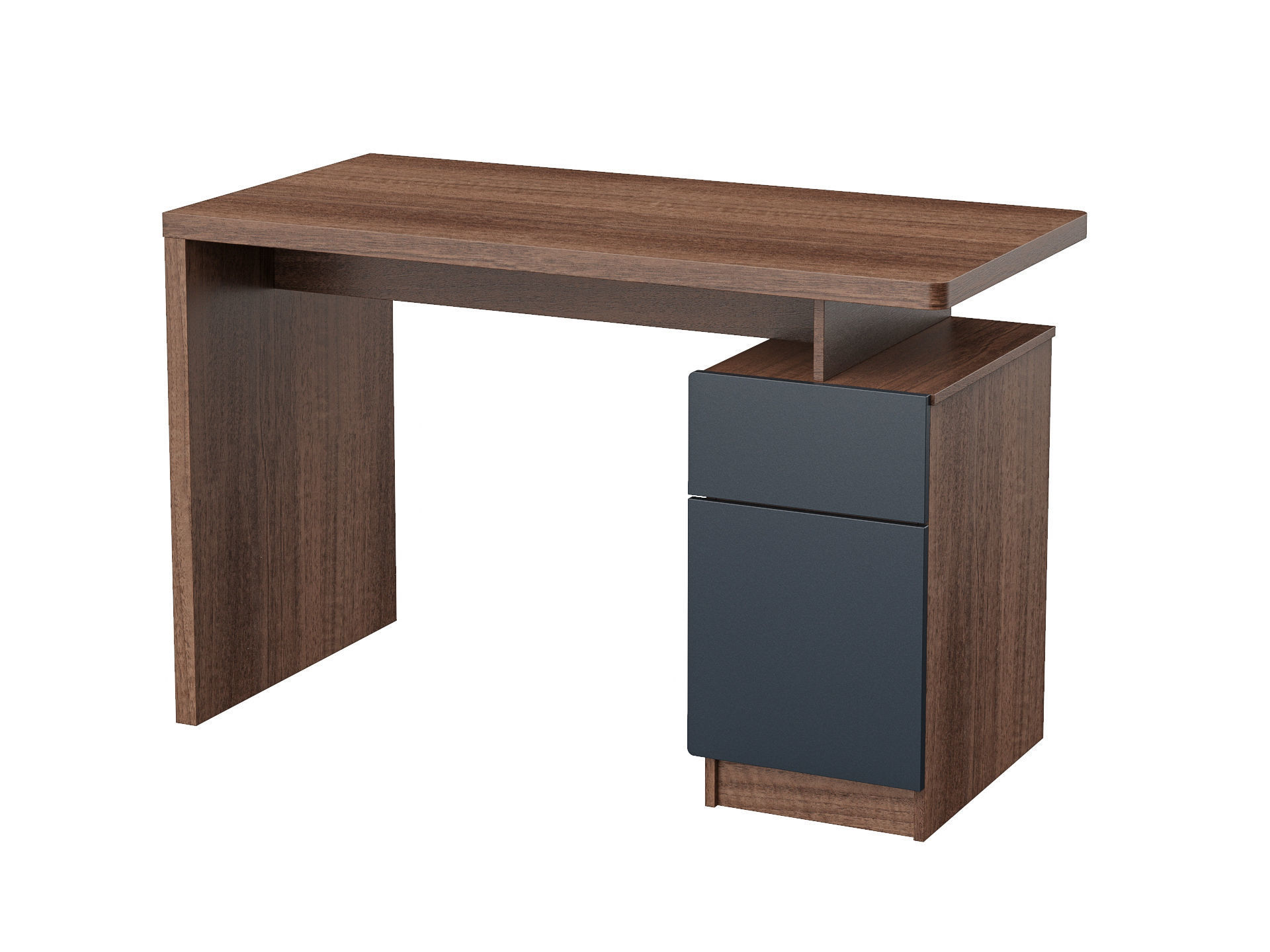 Modern Office Desk  3D model_4