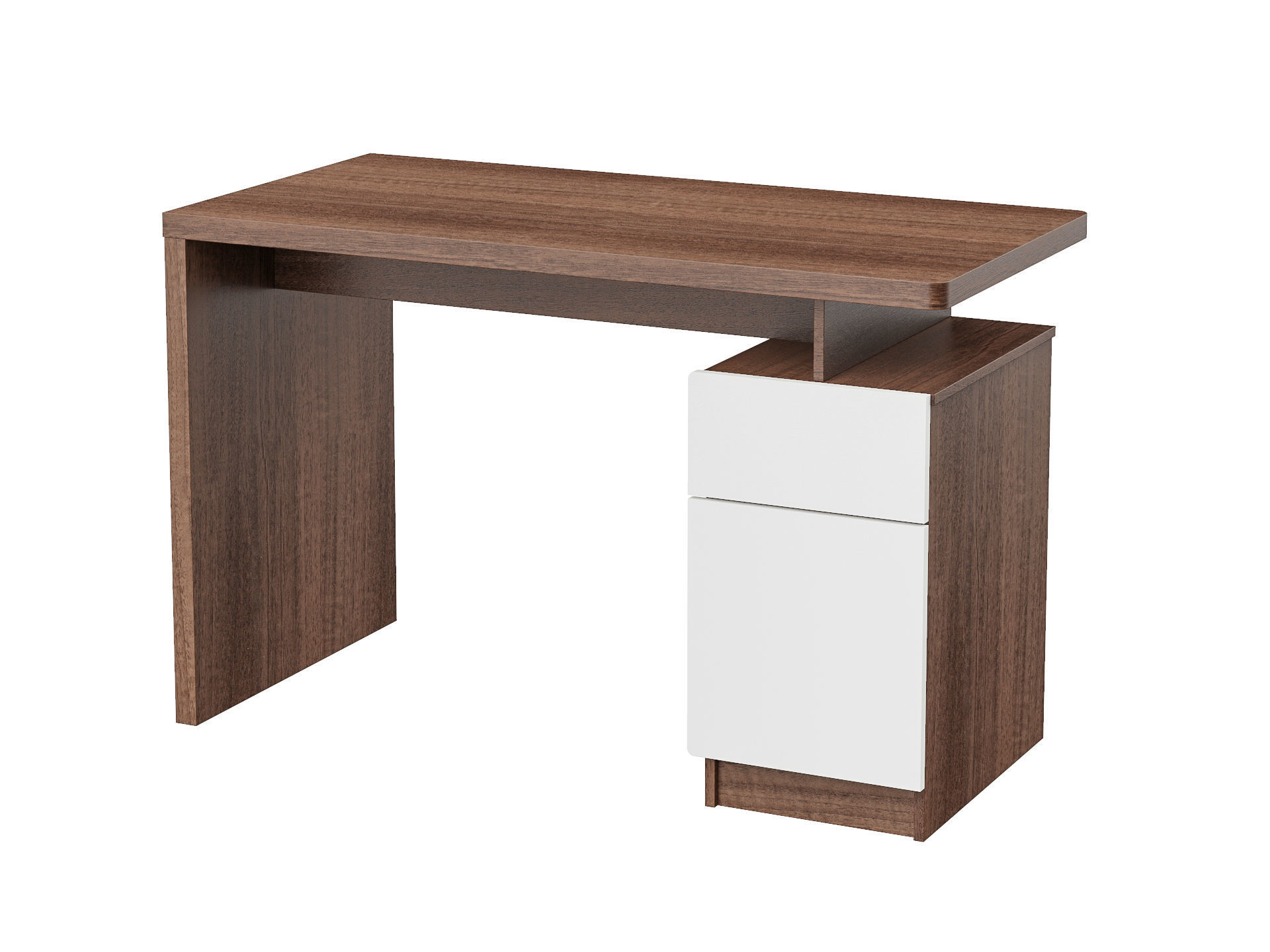 Modern Office Desk  3D model_3