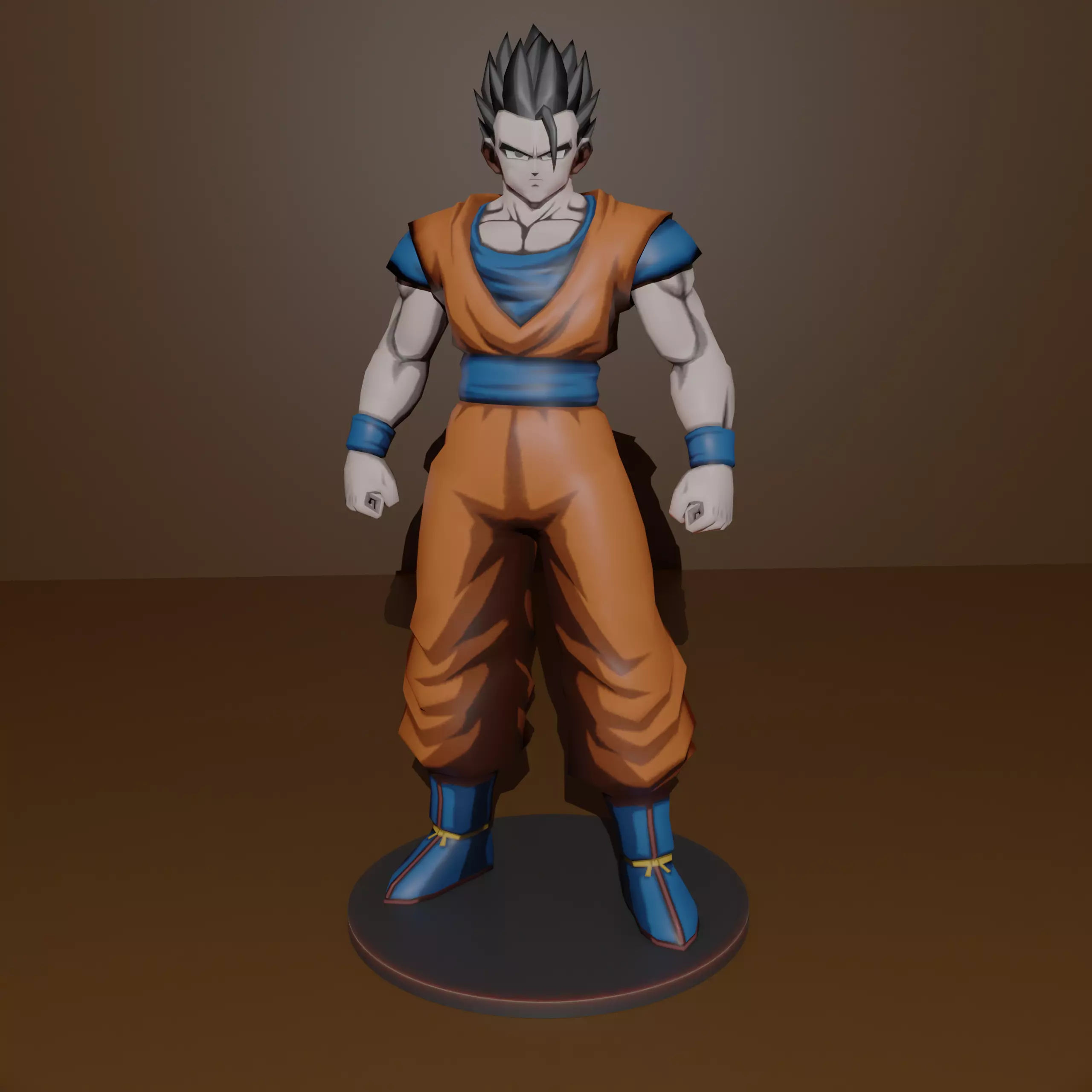 Son Gohan 3D print model_0
