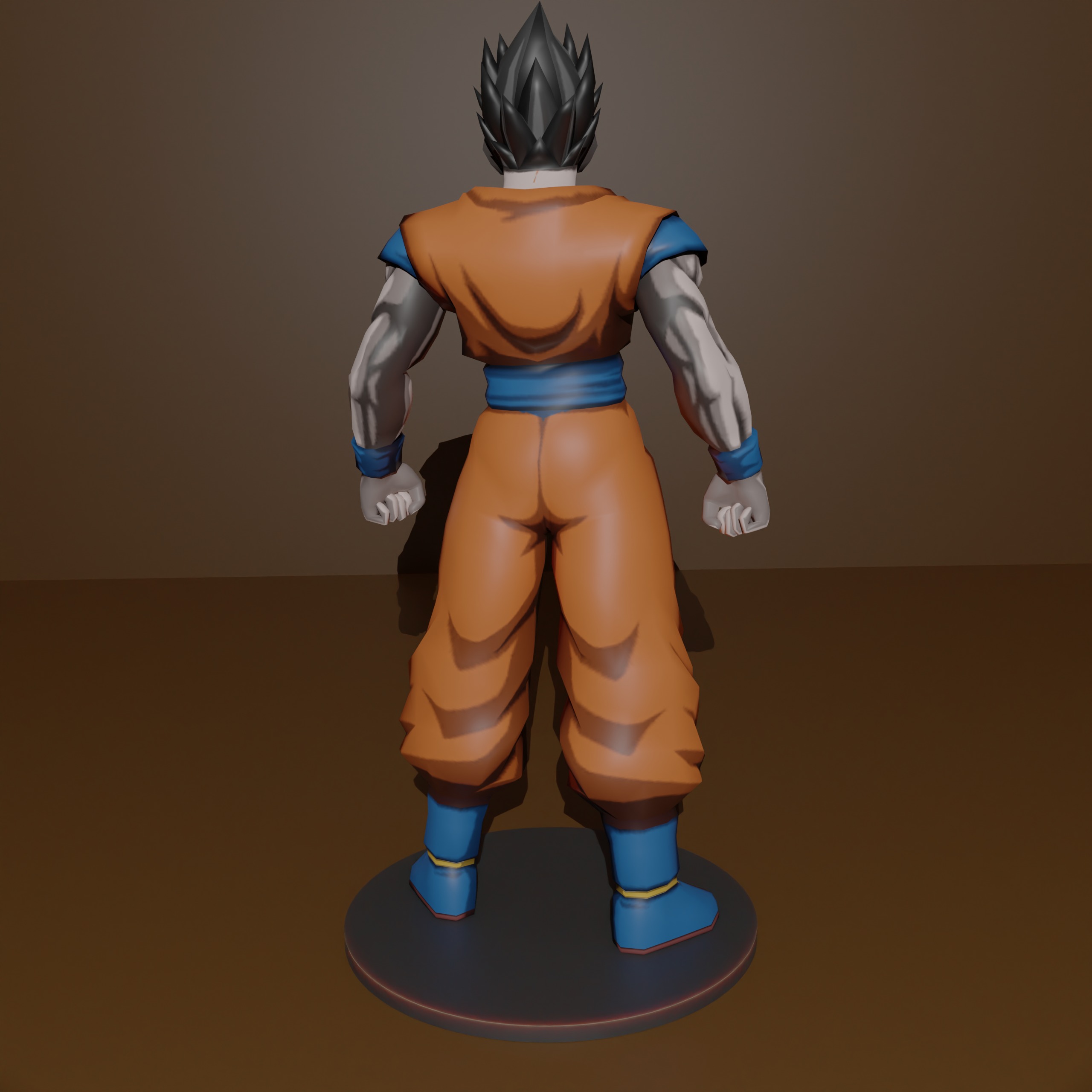 Son Gohan 3D print model_6
