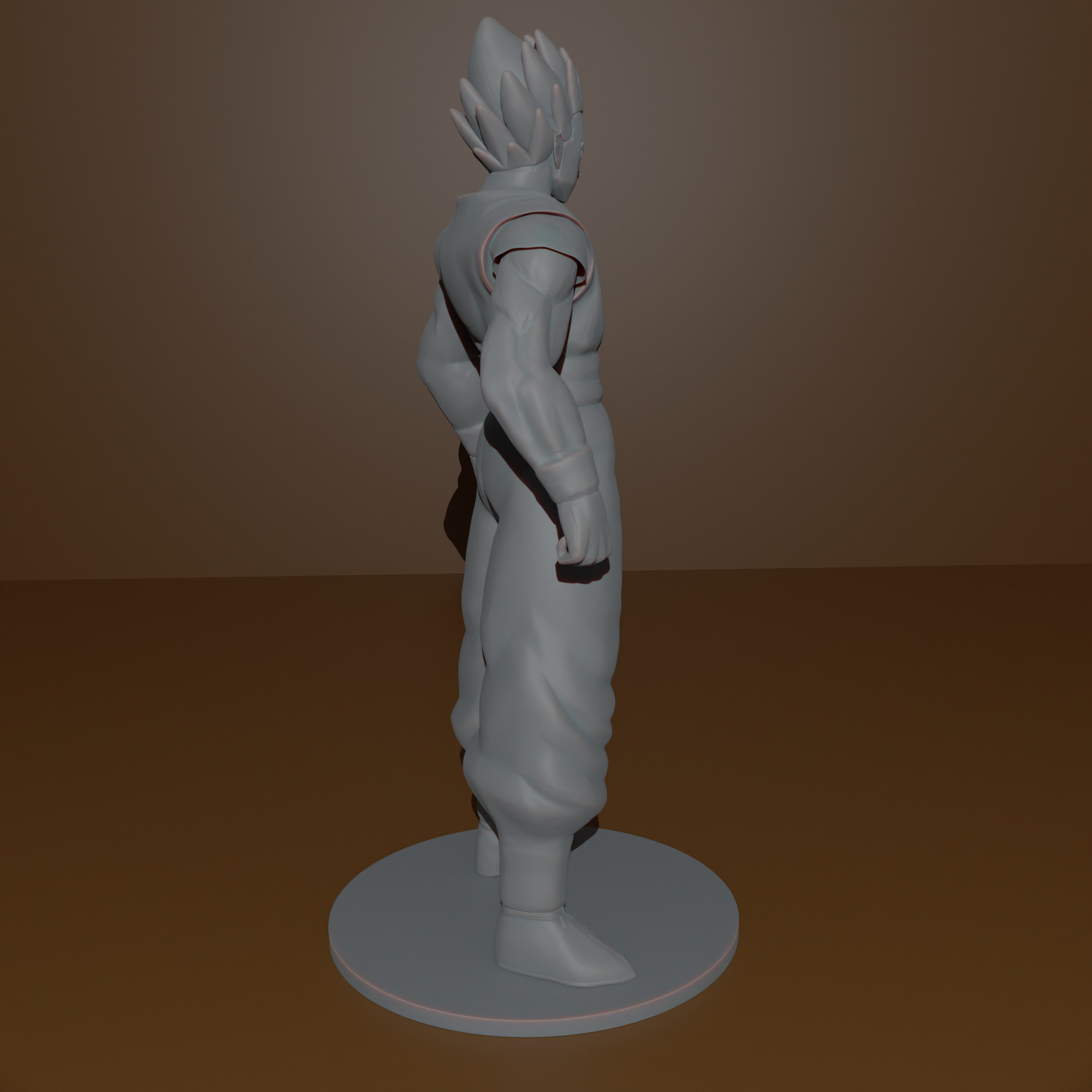 Son Gohan 3D print model_9
