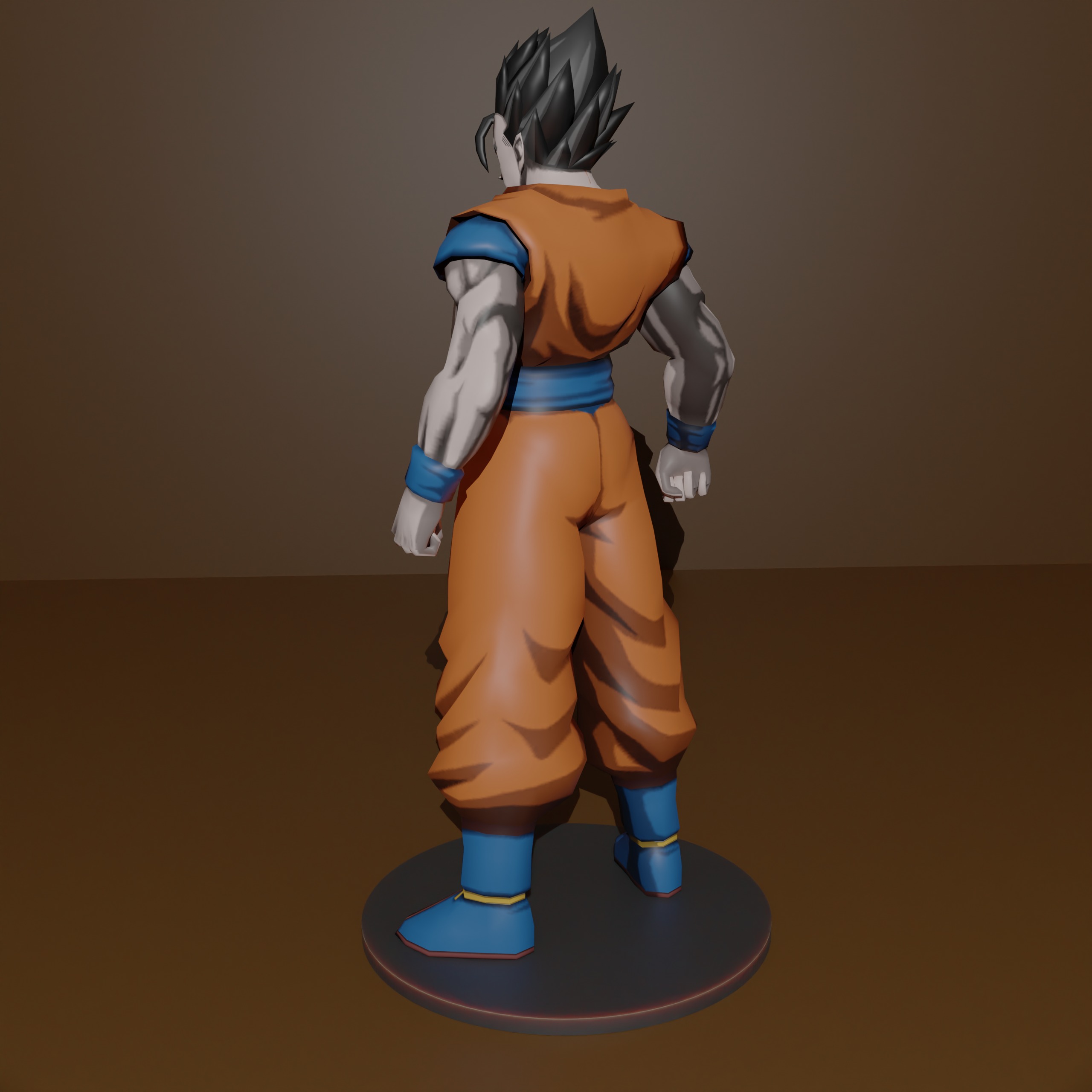 Son Gohan 3D print model_4
