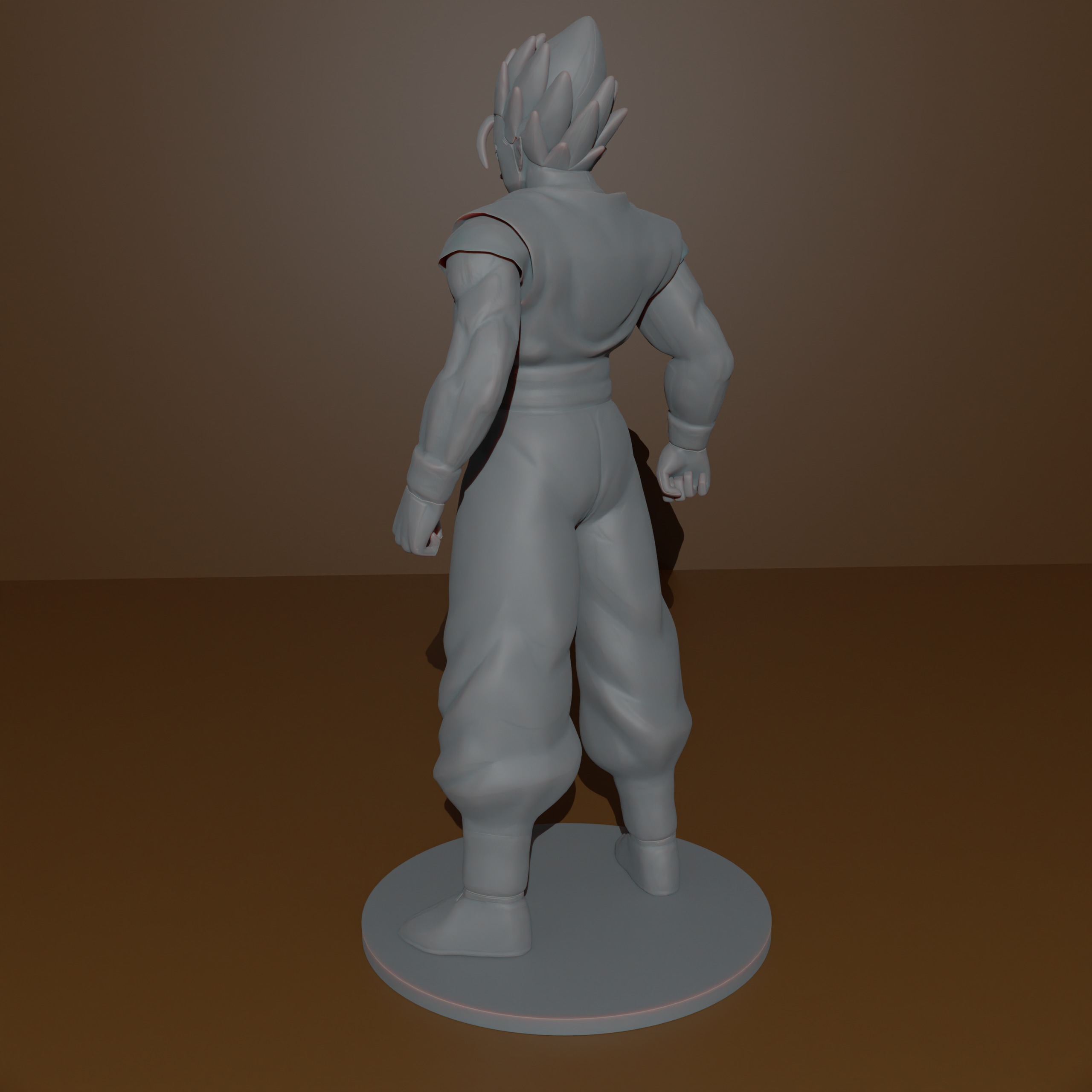 Son Gohan 3D print model_5