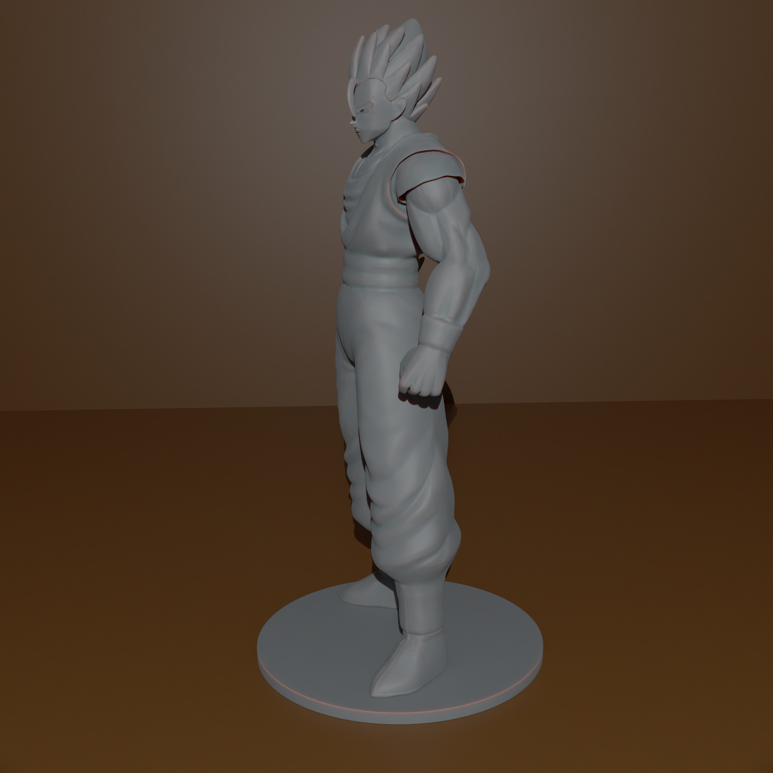 Son Gohan 3D print model_3