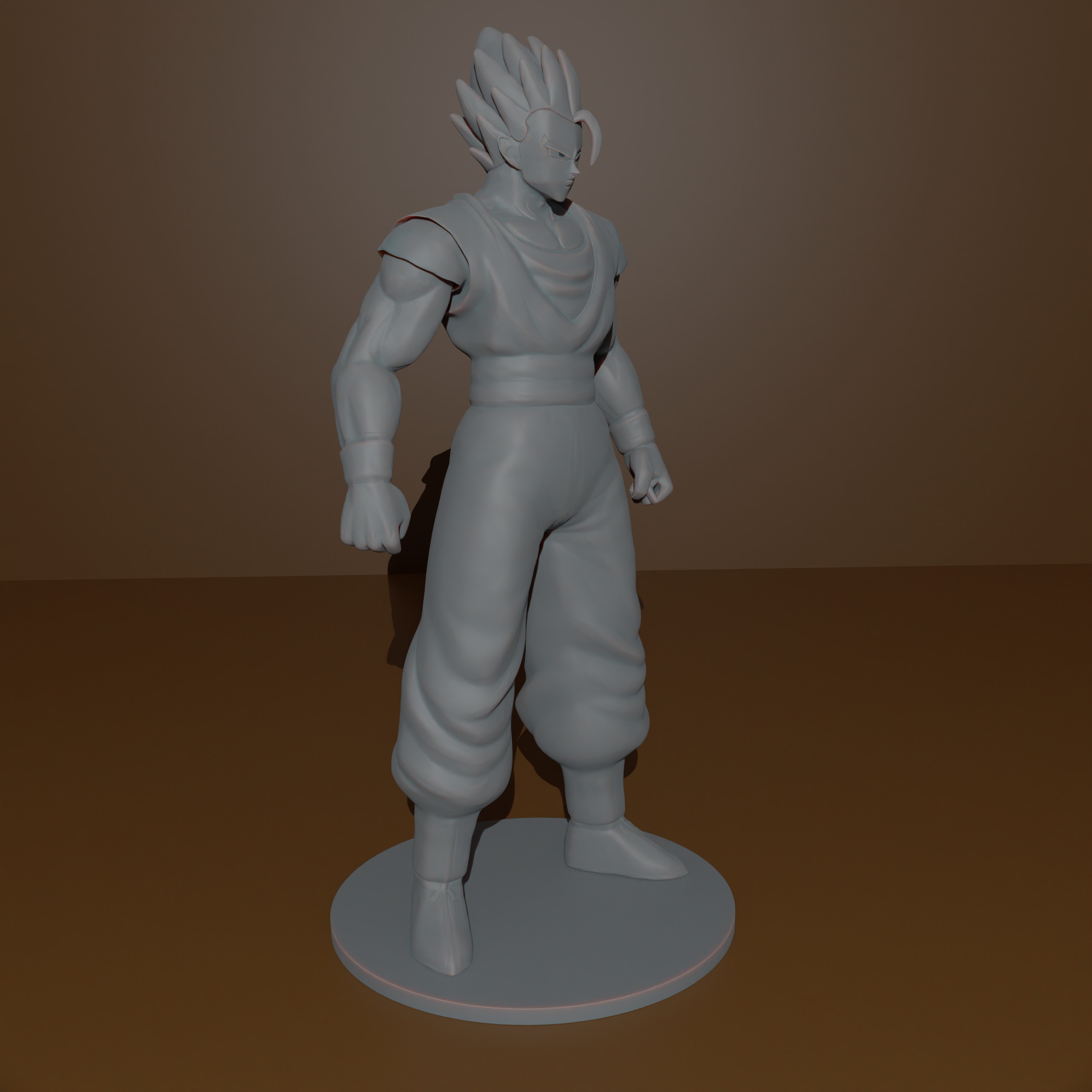 Son Gohan 3D print model_11