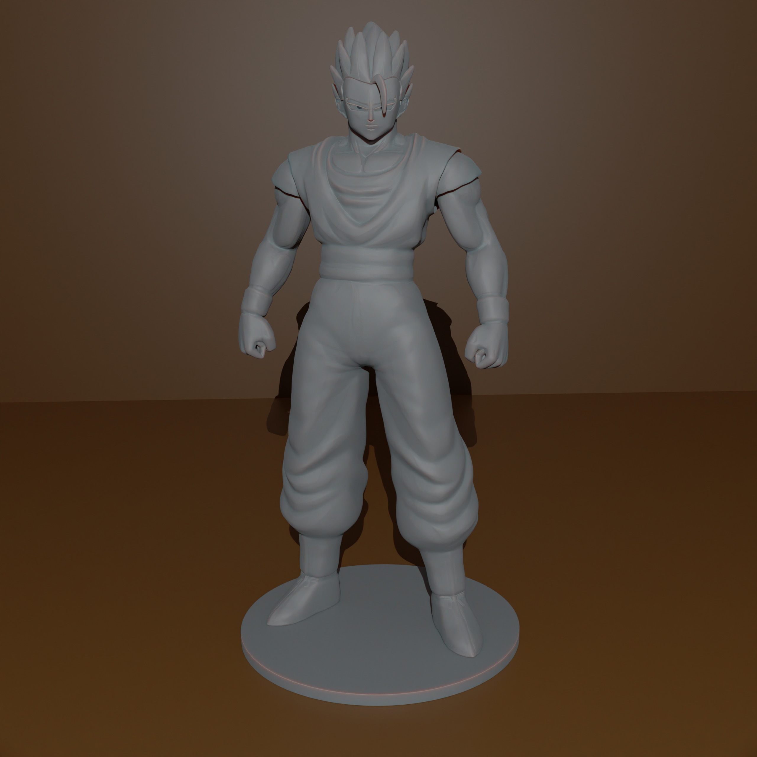 Son Gohan 3D print model_1