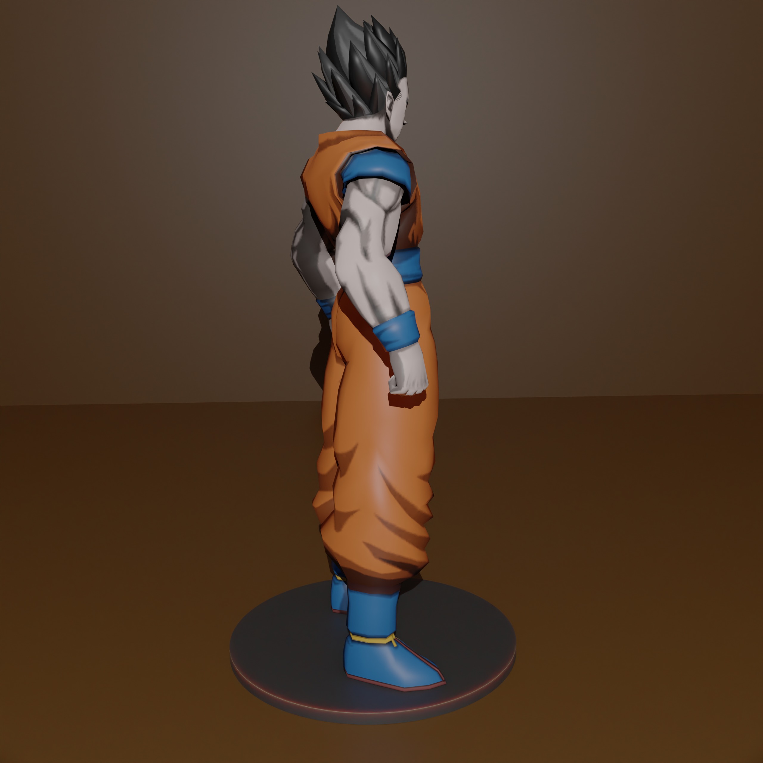 Son Gohan 3D print model_8