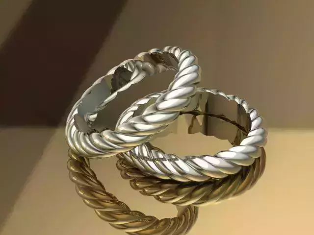 Wire Cut Ring