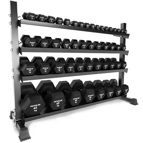 Gym-Tools-Fitness-Body-Building-set-07 dumbbell rack 3D model