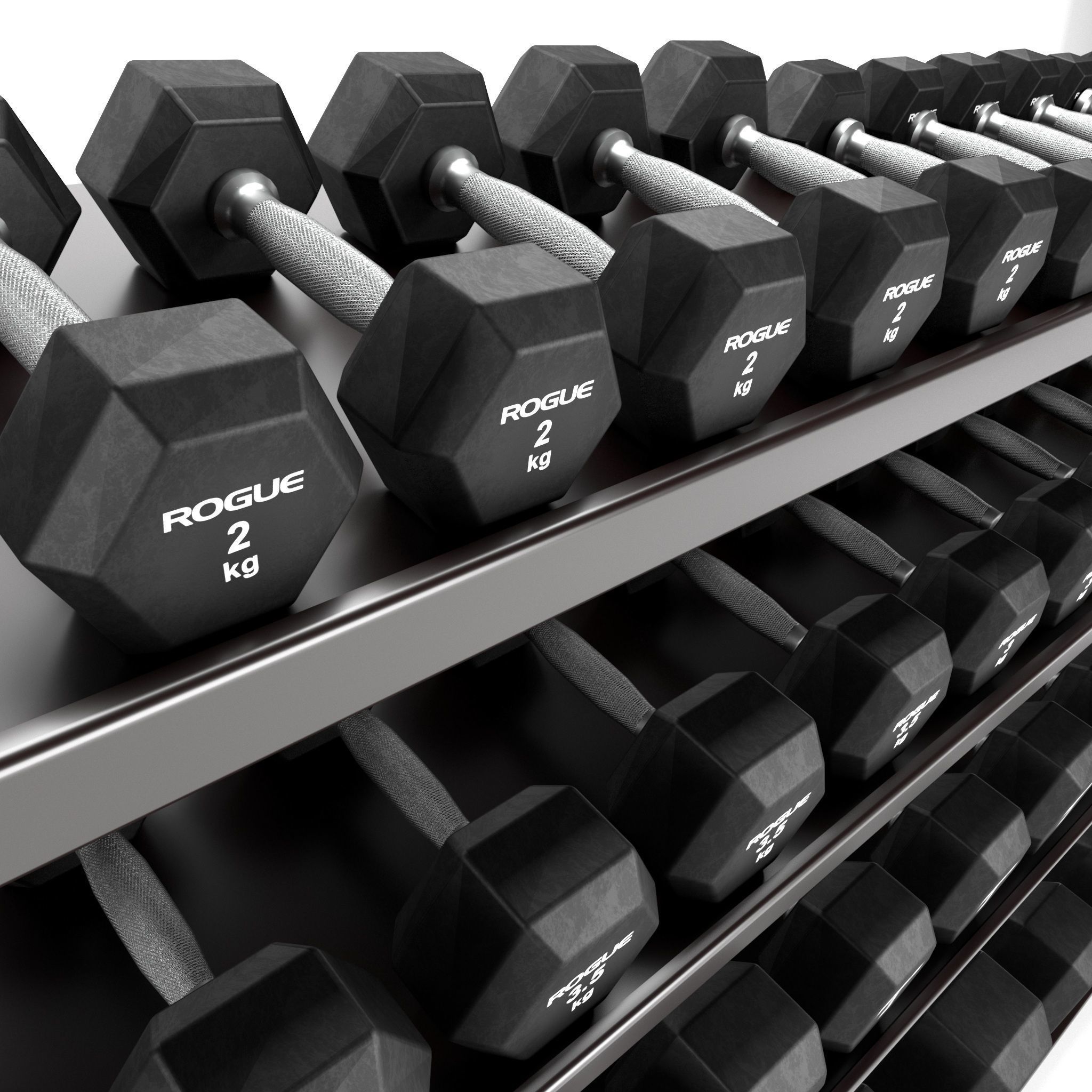 Gym-Tools-Fitness-Body-Building-set-07 dumbbell rack 3D model_2