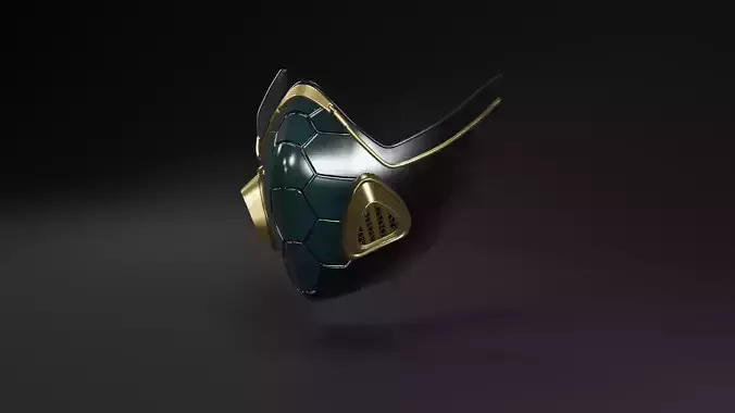 Valorant Viper mask 3D print model