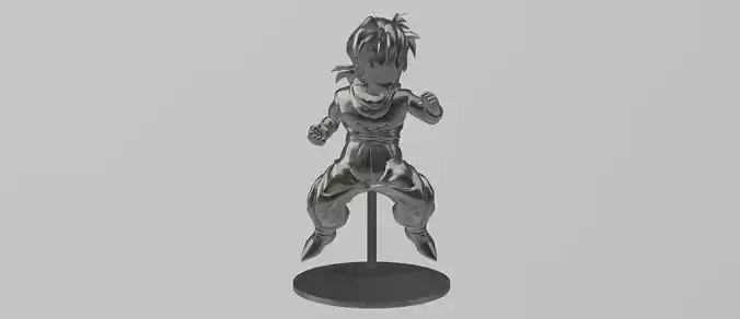 Young Son Gohan  3D print model