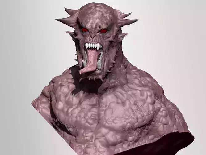 Demon bust
