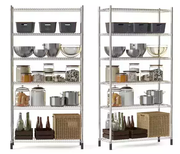 Rack IKEA OMAR OMAR 3D model