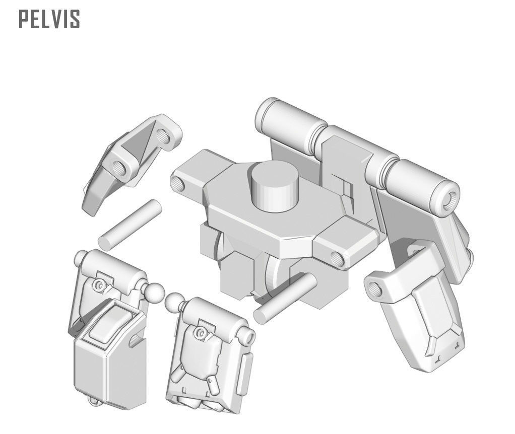 Gundam Physalis GP02 3D print model_5