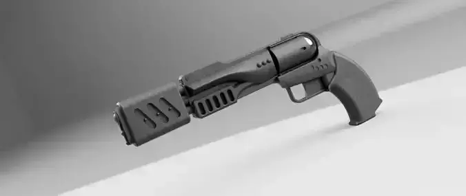 Ronon Dex Particle Magnum  3D print model