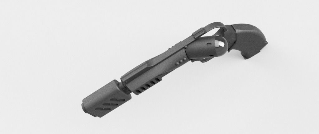 Ronon Dex Particle Magnum  3D print model_2