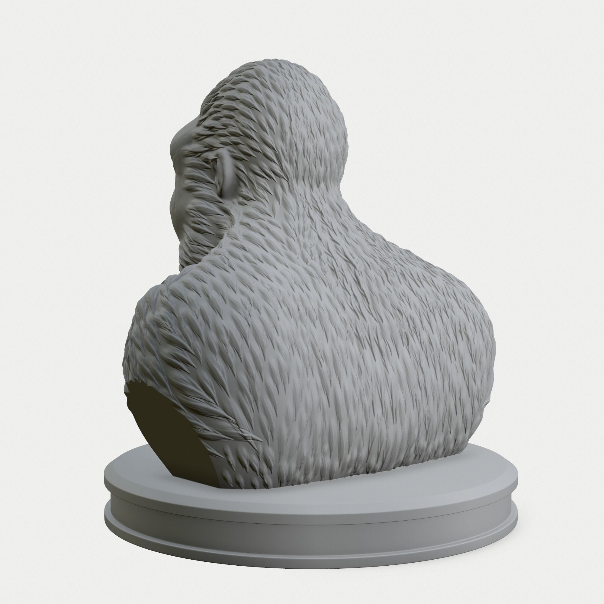 King Kong  3D print model_8