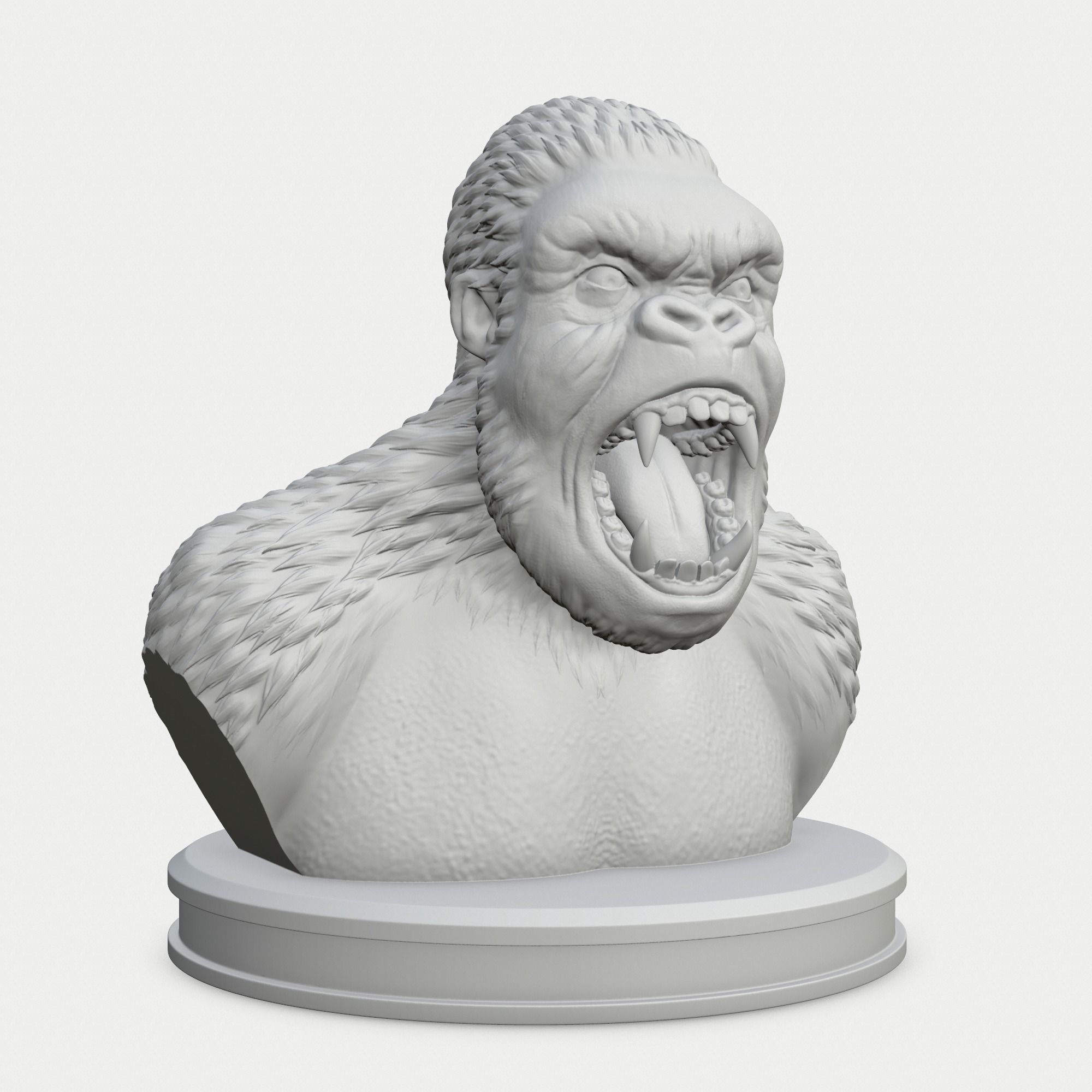 King Kong  3D print model_3