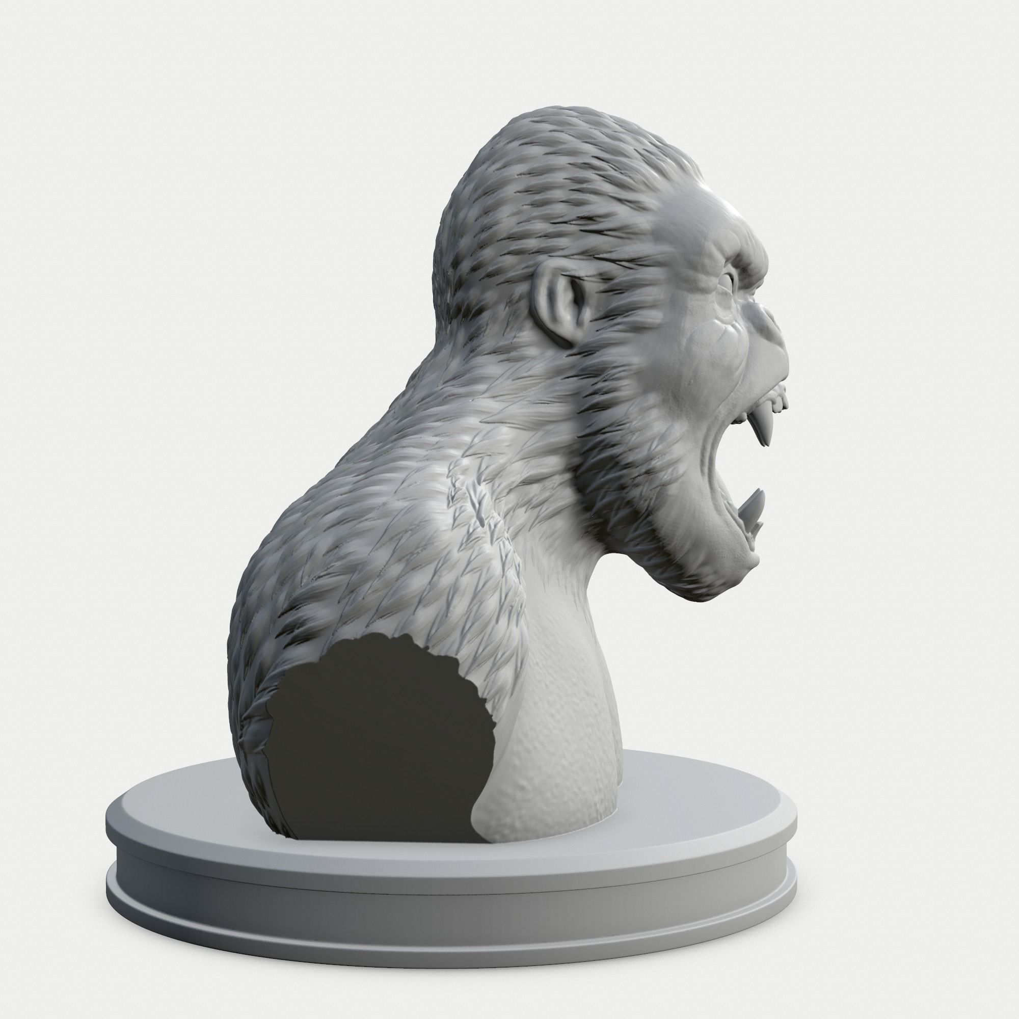 King Kong  3D print model_6