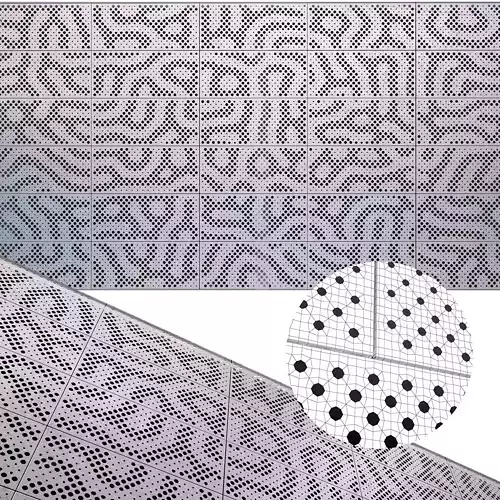 perforated metal panel 31