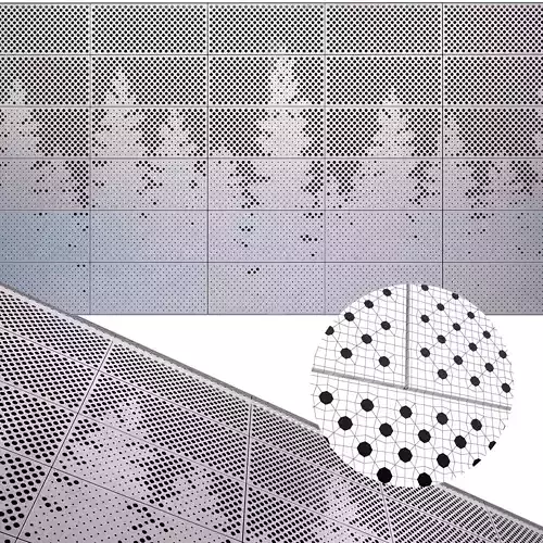 perforated metal panel 33