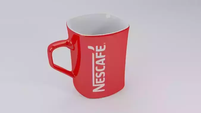 Nescafe Mug Free 3D model
