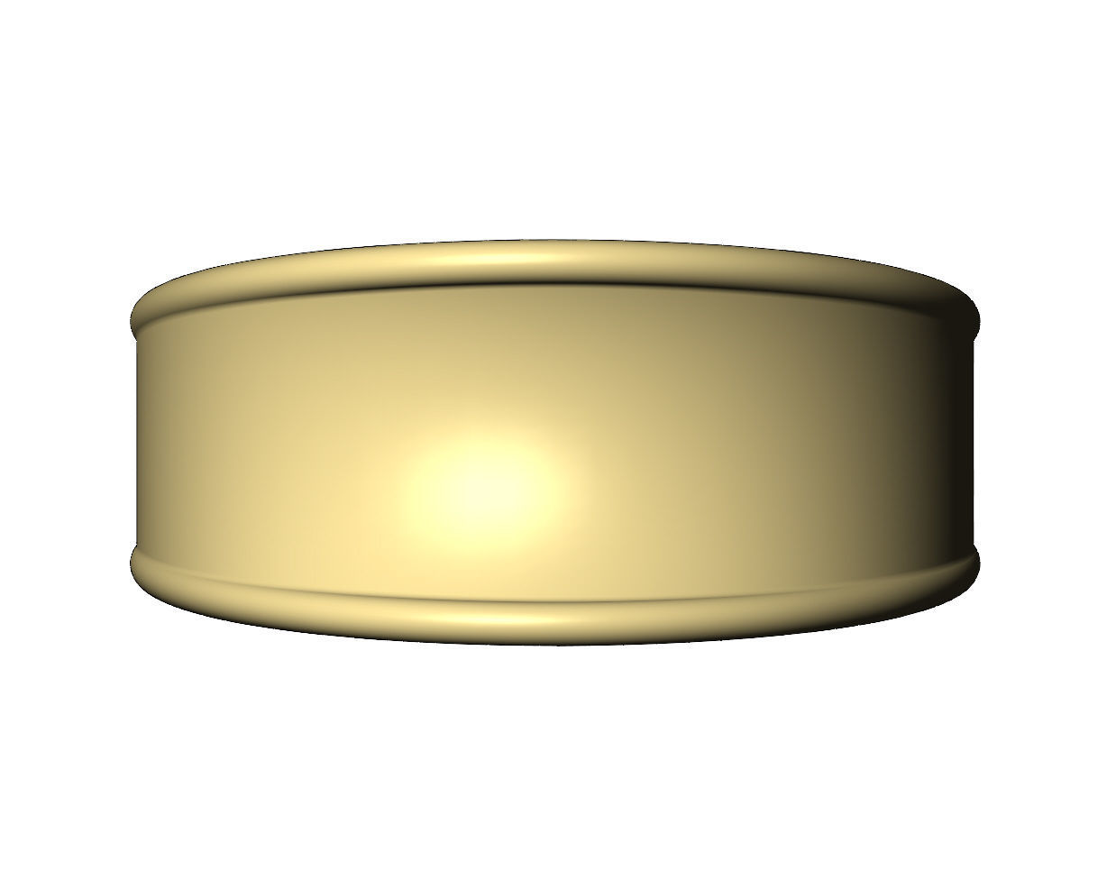 Large concave Statement ring with rope ornaments 3D print model_11