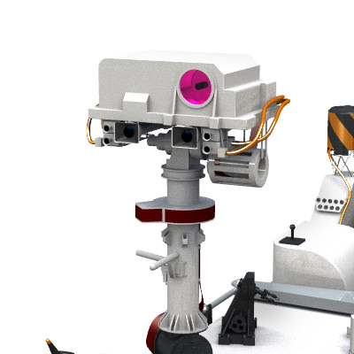 Curiosity Rover Mars Science Lab MSL 3D model_9