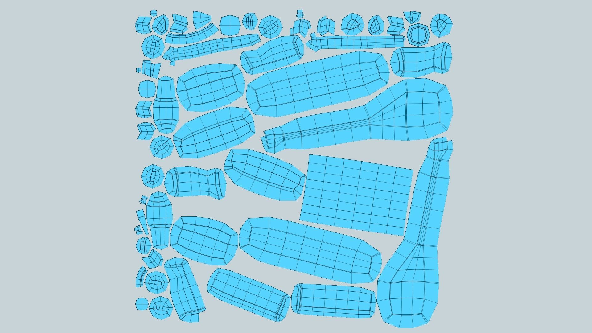 Sci-Fi MAC10 - Submachine Gun - Gun Weaponry Low-poly 3D model_14