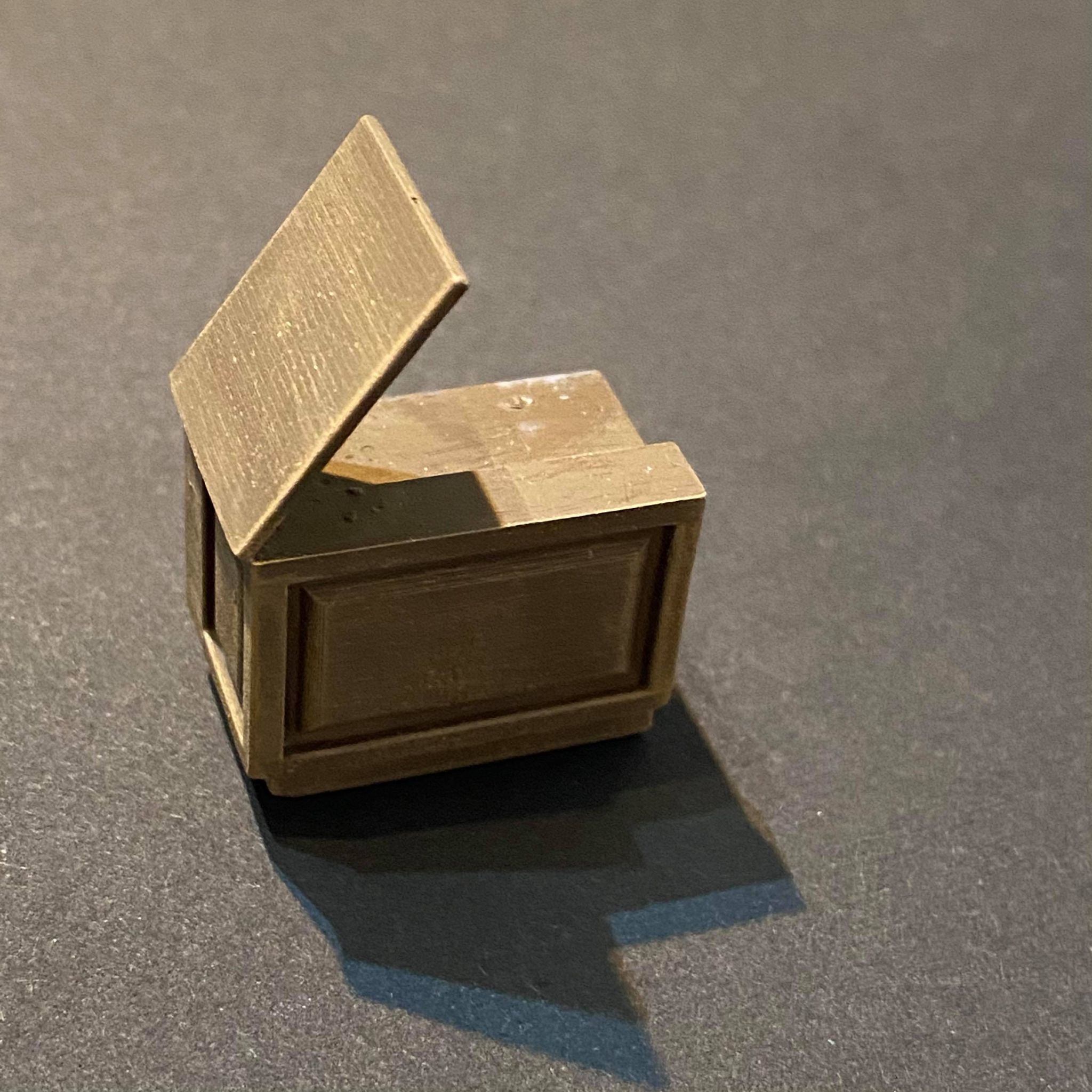 BAR COUNTER FOR PUB 7MM SCALE O GAUGE MODEL RAILWAY BUILDING 3D print model_7