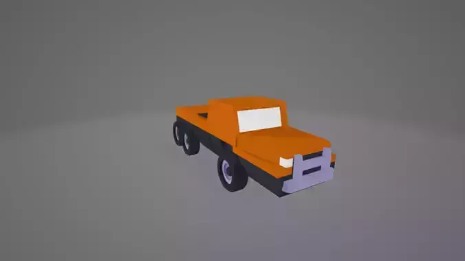 pack low poly pickup